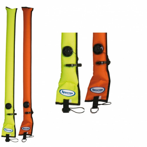 Halcyon Diver's Alert Marker, 3.3' (1m) long, oral with OPV